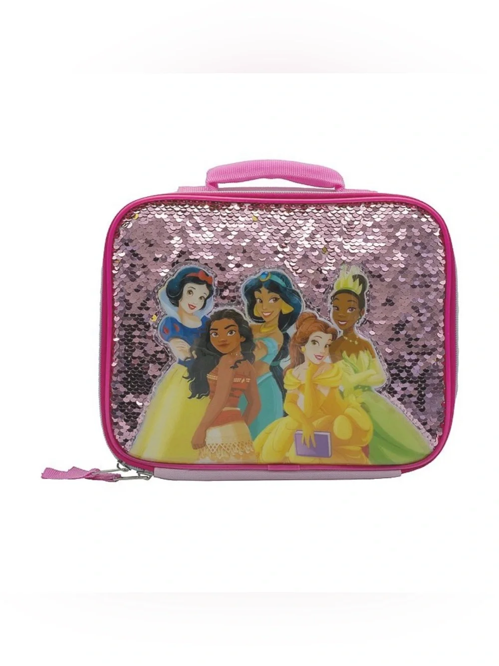 NWT Disney Princess 3pc Bling Backpack Set